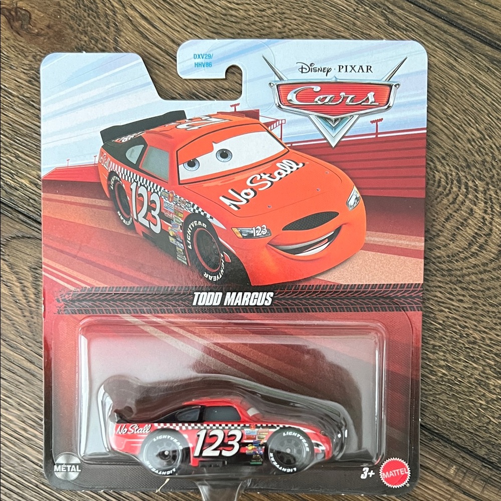 Disney Cars Todd Marcus Die-Cast Toy Car
